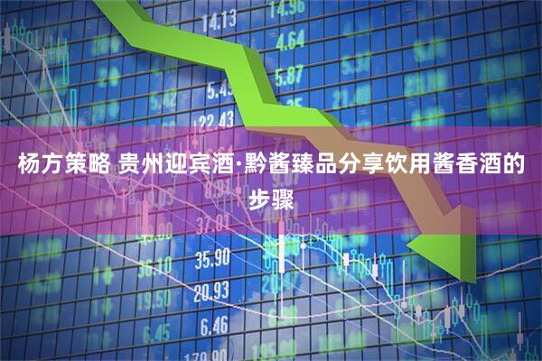 杨方策略 贵州迎宾酒·黔酱臻品分享饮用酱香酒的步骤