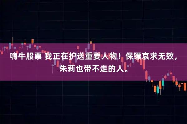 嗨牛股票 我正在护送重要人物！保镖哀求无效，朱莉也带不走的人。