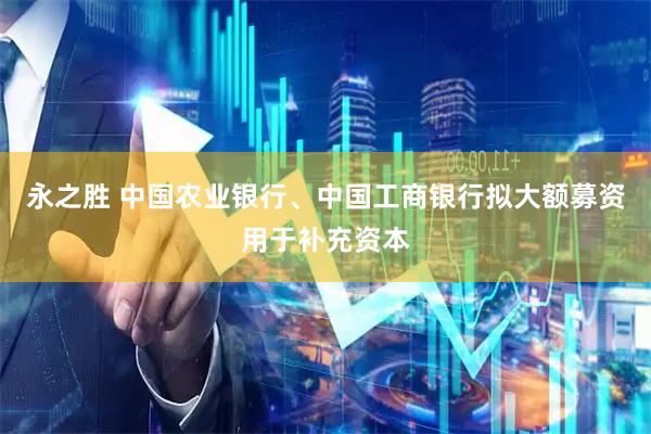 永之胜 中国农业银行、中国工商银行拟大额募资用于补充资本